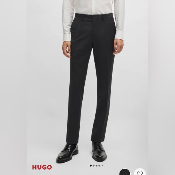 Hugo Boss Men's Slim-Fit Trousers (Dress Pants) office/ formal pants Sz 40R New - Picture 1 of 15